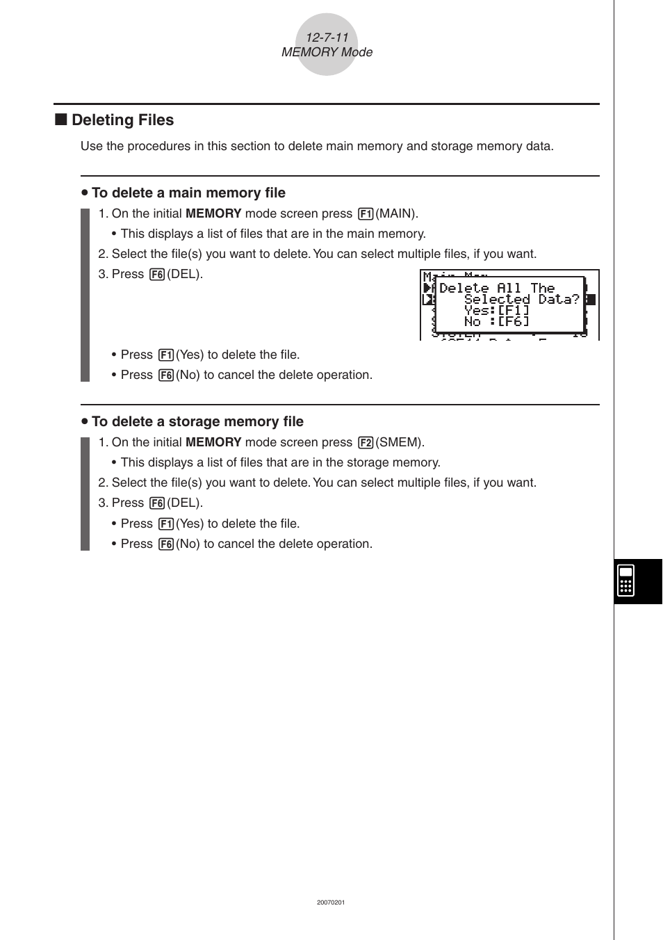 K deleting files | Casio SERIES FX-9860G User Manual | Page 588 / 603