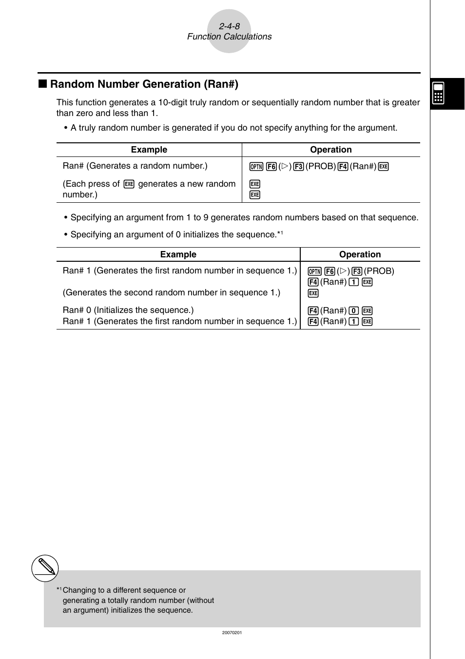 K random number generation (ran#) | Casio SERIES FX-9860G User Manual | Page 91 / 603