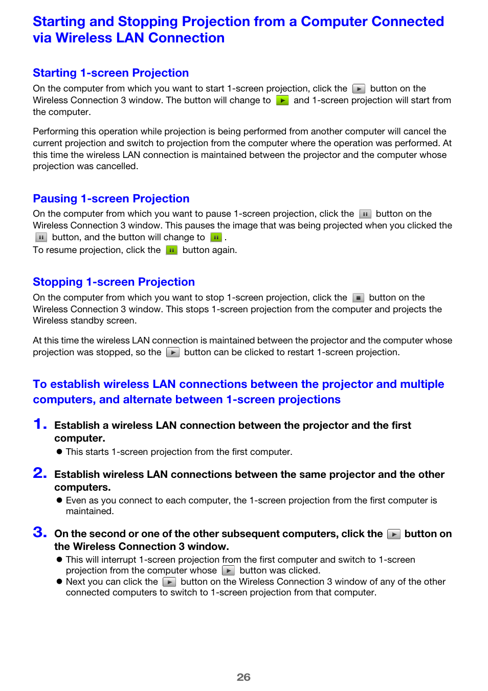 Casio XJ-ST155 User Manual | Page 26 / 47