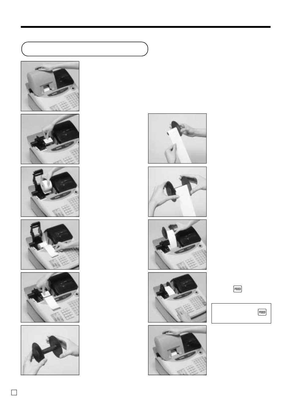 Step 1, Step 2, Step 3 | Step 4, Step 5, Step 6, Step 7, Step 8, Step 9, Step 10 | Casio TE-100 User Manual | Page 10 / 88