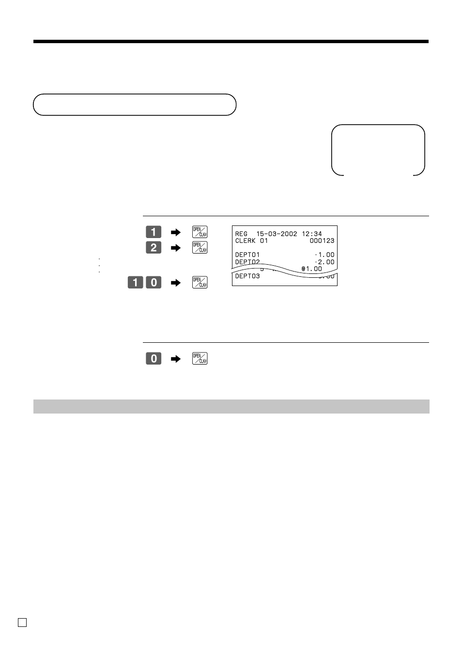 Clerk control function, Convenient operations and setups, Rf/ cal | Casio TE-100 User Manual | Page 42 / 88