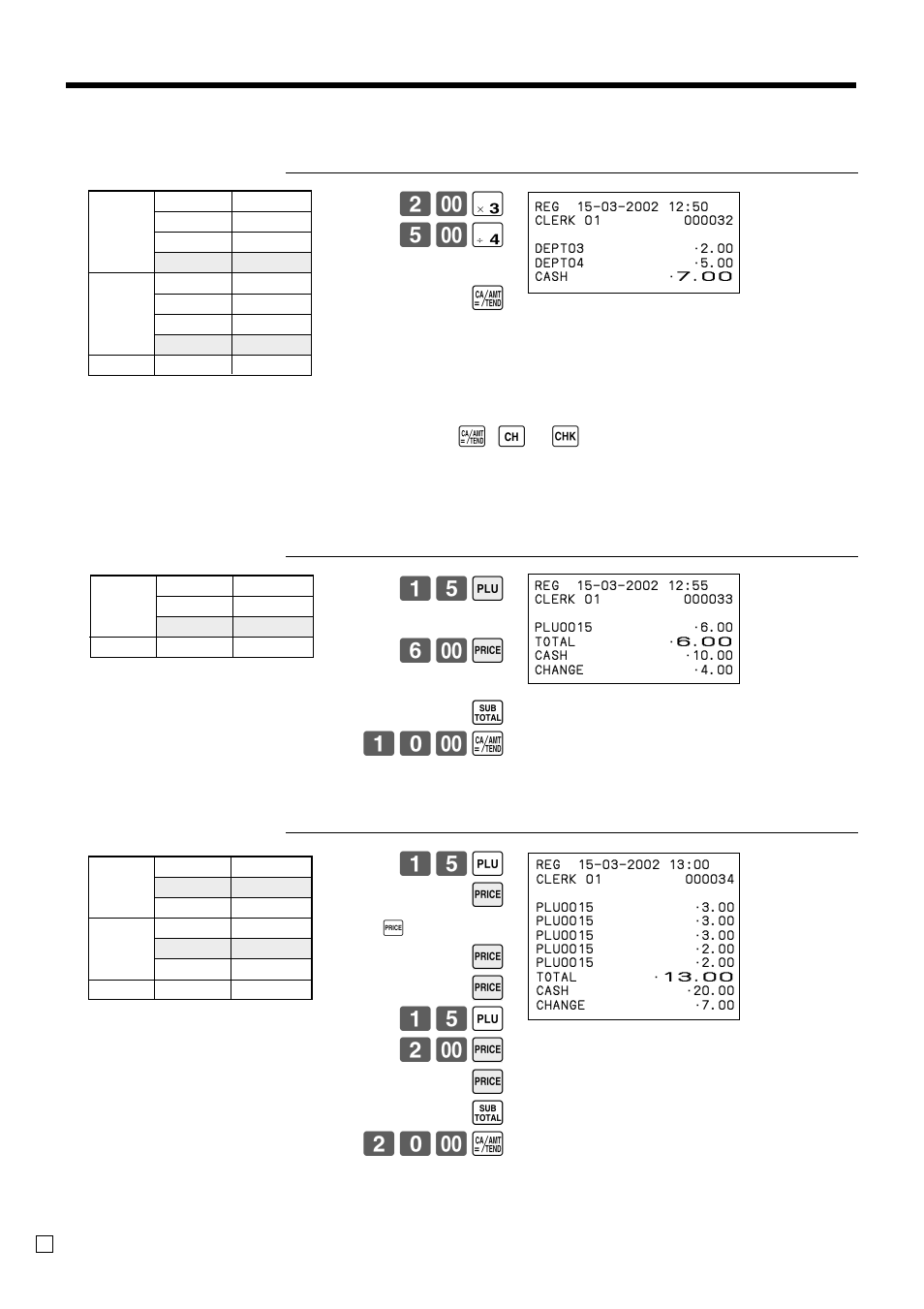 Convenient operations and setups, ( 5- ) a | Casio TE-100 User Manual | Page 60 / 88