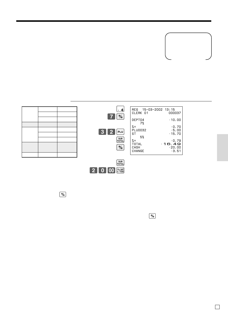 Con venient operations and setups | Casio TE-100 User Manual | Page 63 / 88