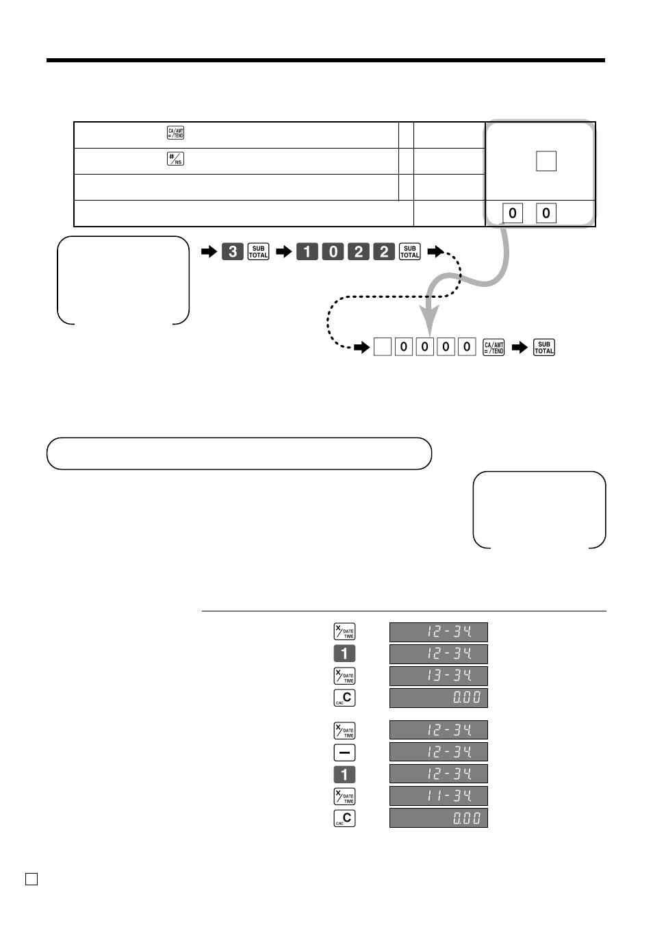 About the daylight saving time, Convenient operations and setups, Programming calculator mode control | 1x c, A6 s | Casio TE-100 User Manual | Page 70 / 88