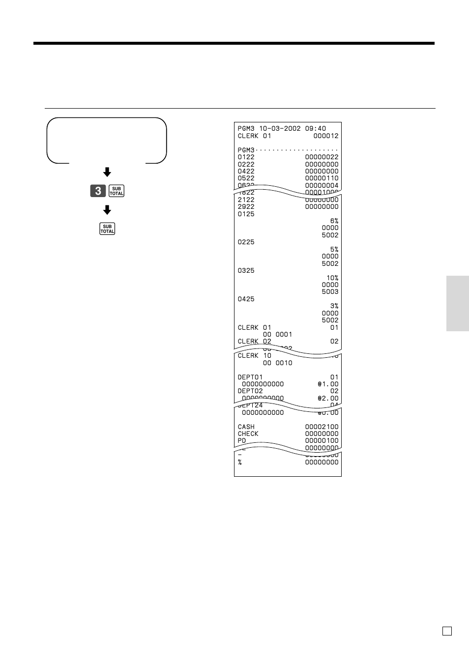 Pgm mode, Con venient operations and setups | Casio TE-100 User Manual | Page 79 / 88