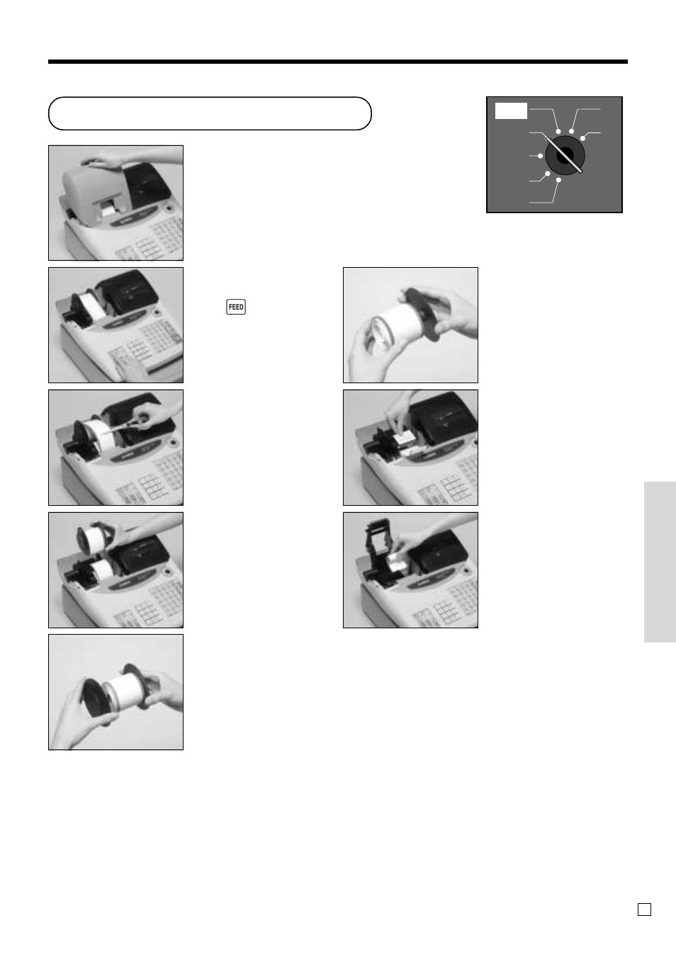 Step 2, Step 3, Step 4 | Step 5, Step 6, Step 7, Step 8, Step 9, Step 1, User maintenance and options | Casio TE-100 User Manual | Page 83 / 88