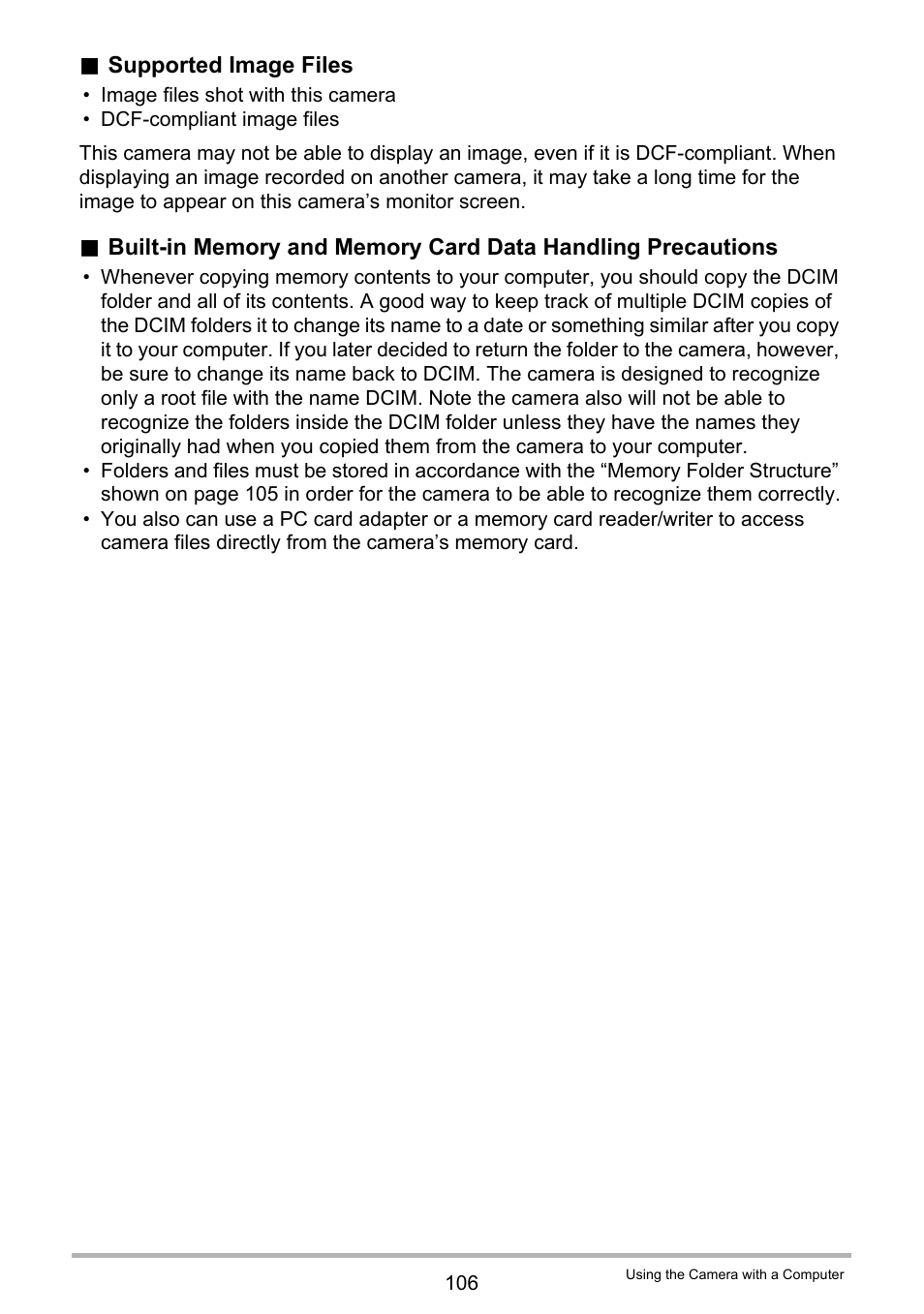 Casio EX-S5 User Manual | Page 106 / 148