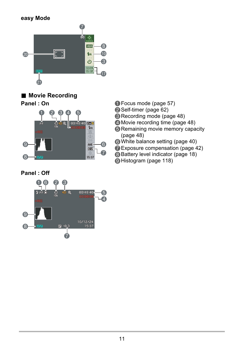 Casio EX-S5 User Manual | Page 11 / 148