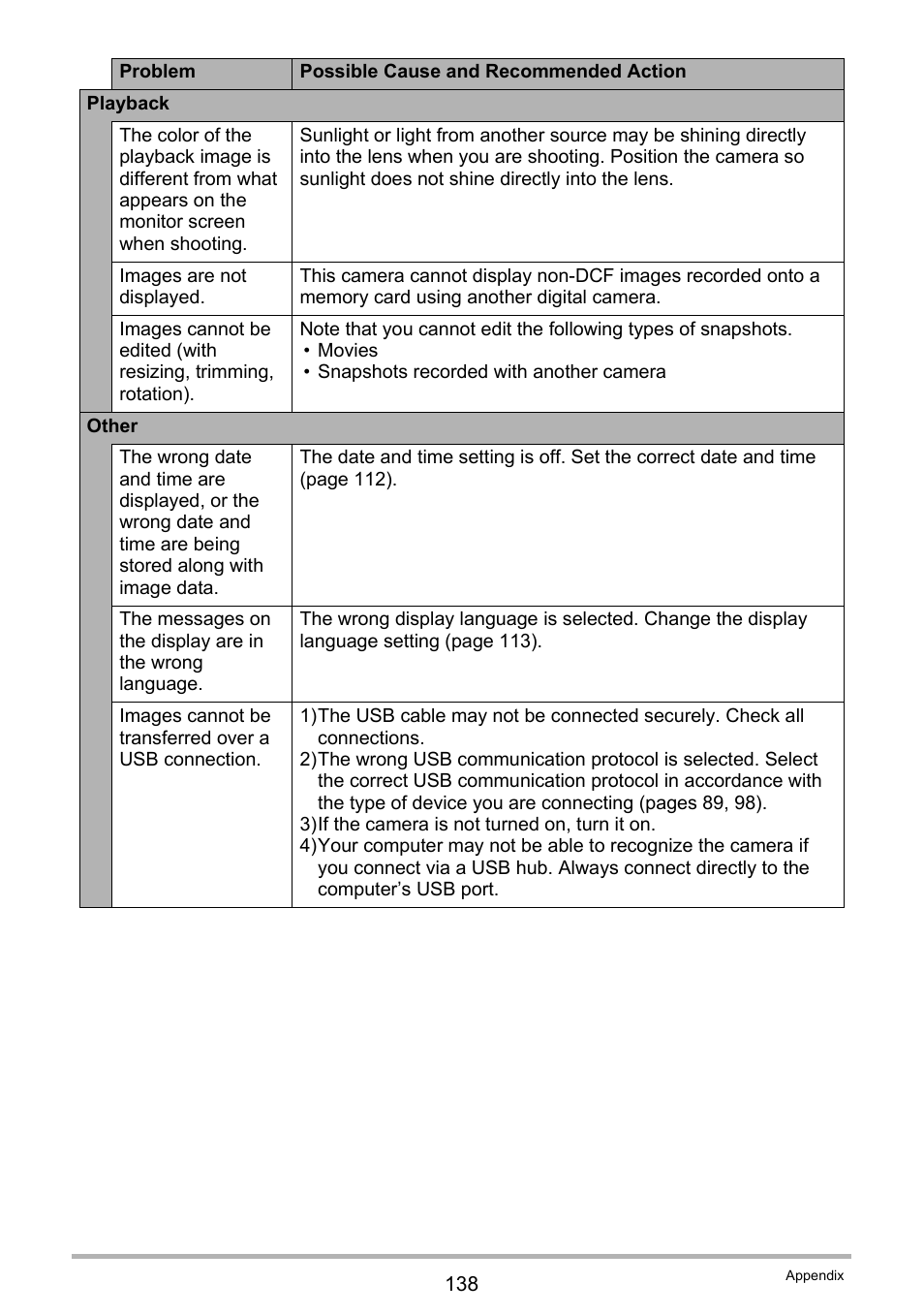 Casio EX-S5 User Manual | Page 138 / 148