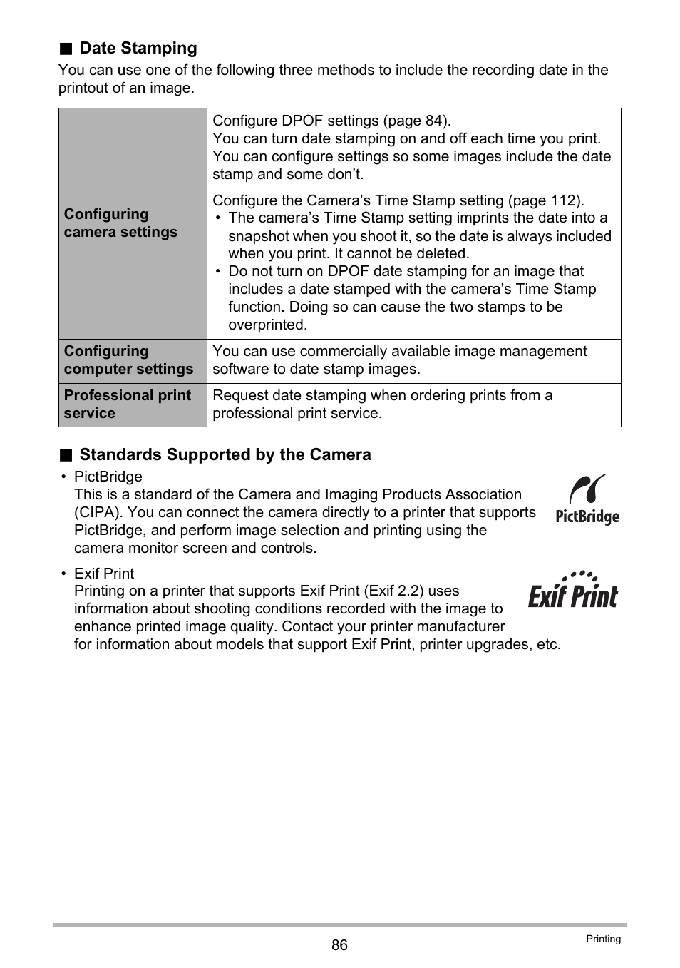 Casio EX-S5 User Manual | Page 86 / 148