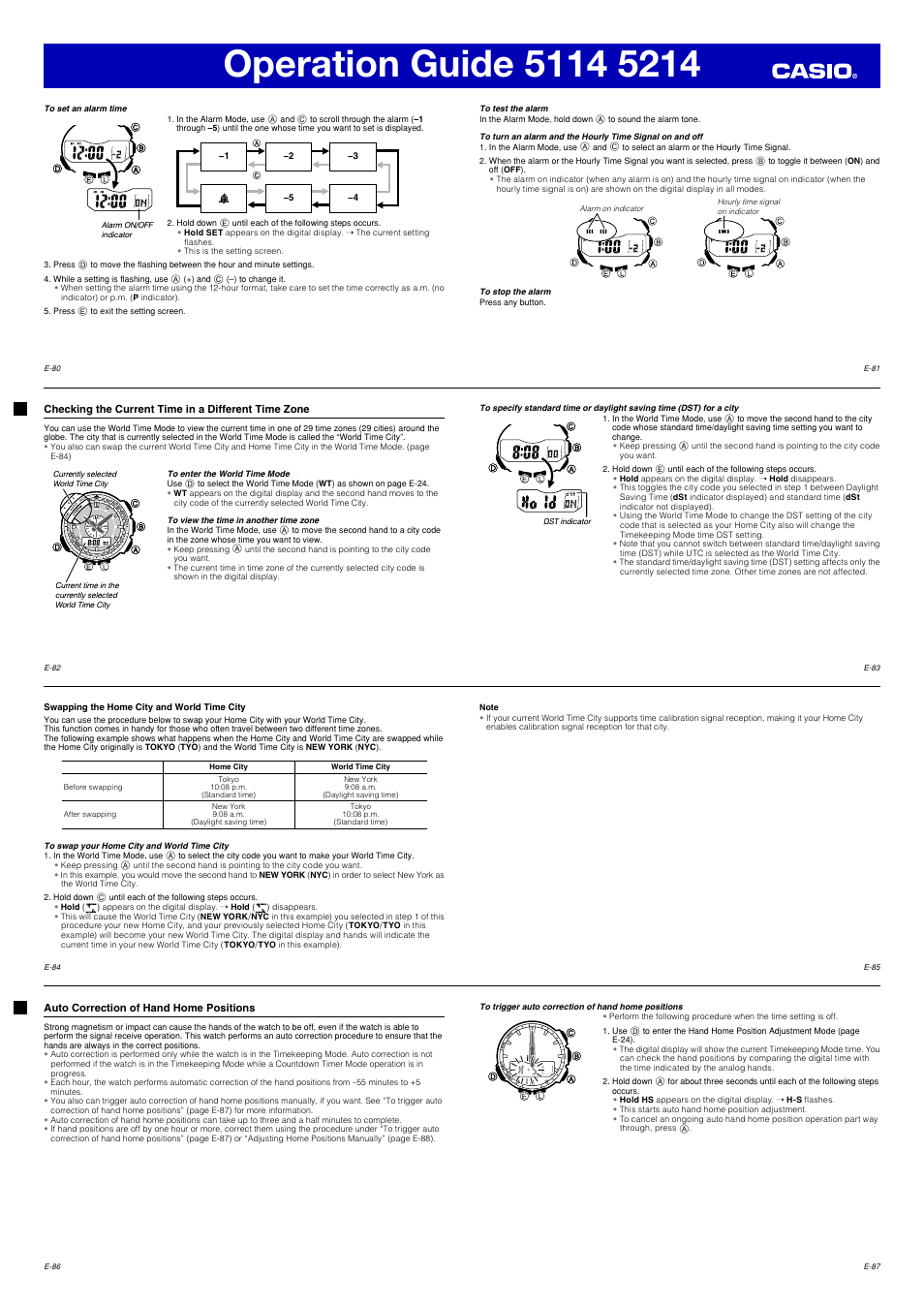 Casio 5214 User Manual | Page 11 / 14