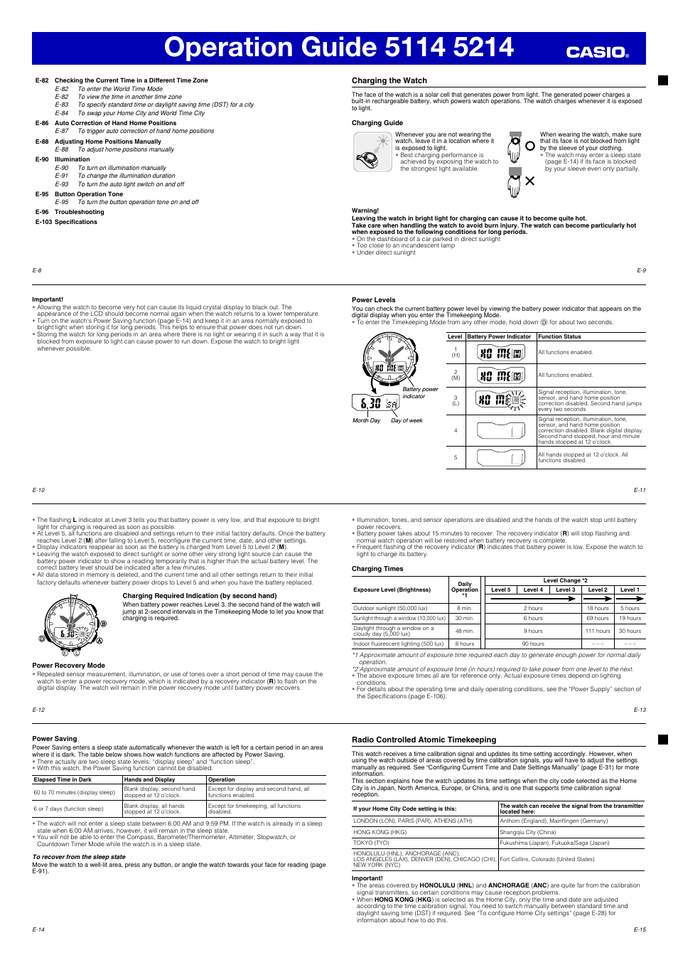 Casio 5214 User Manual | Page 2 / 14