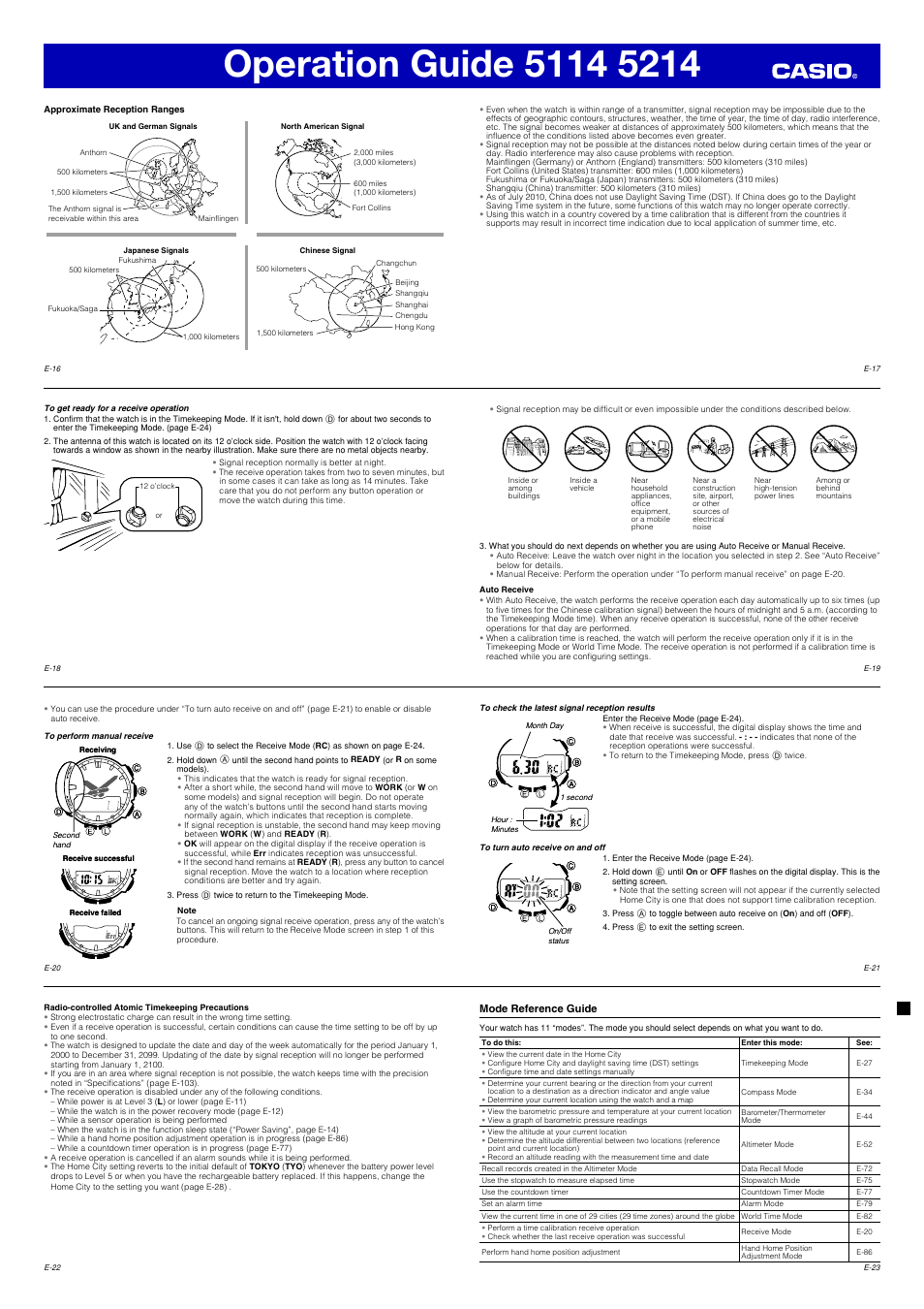 Casio 5214 User Manual | Page 3 / 14