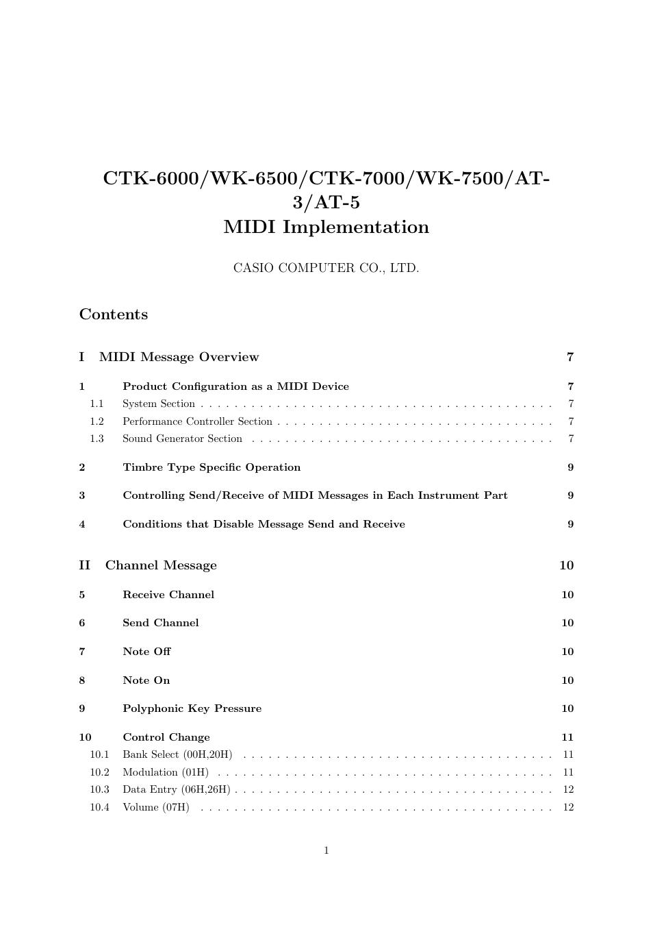 Casio CTK6000 User Manual | 77 pages