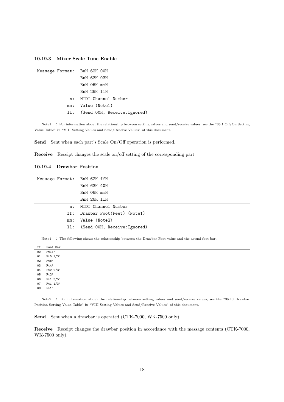 Casio CTK6000 User Manual | Page 18 / 77