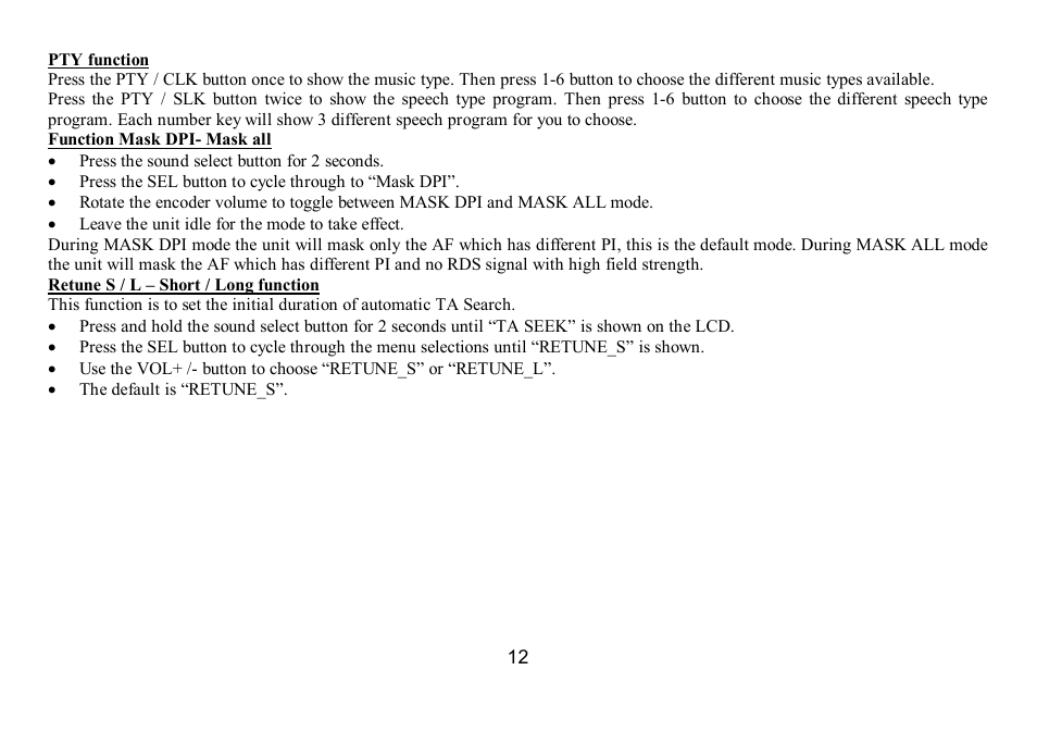 Hyundai H-CDM8035 User Manual | Page 12 / 45