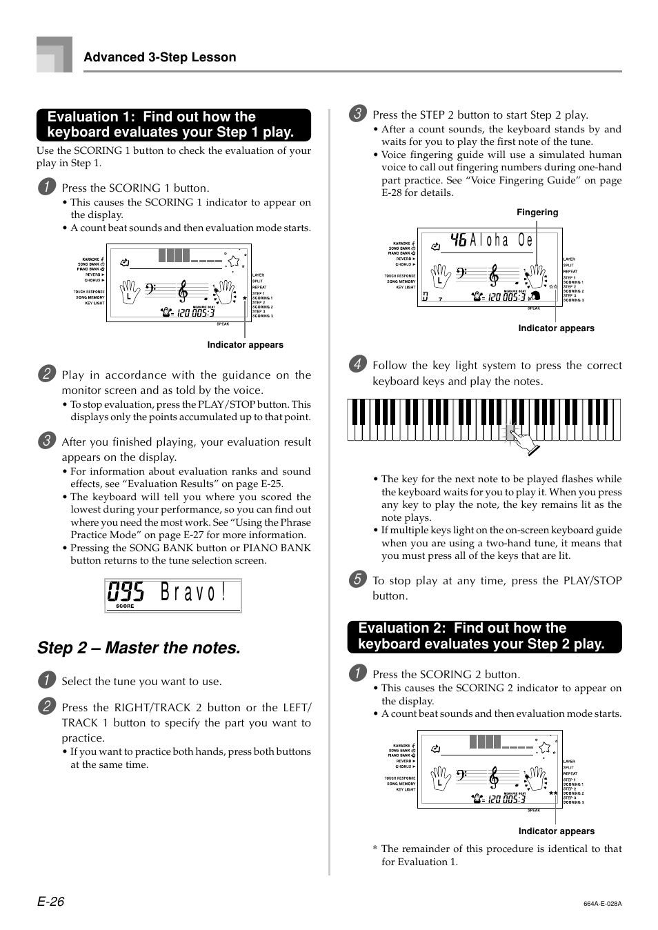 Casio LK300TV User Manual | Page 28 / 74