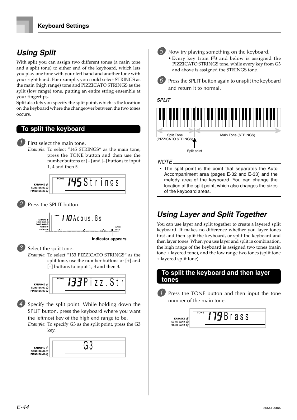 Casio LK300TV User Manual | Page 46 / 74