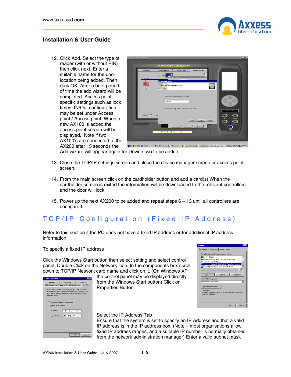 Casio AX200 User Manual | Page 10 / 118