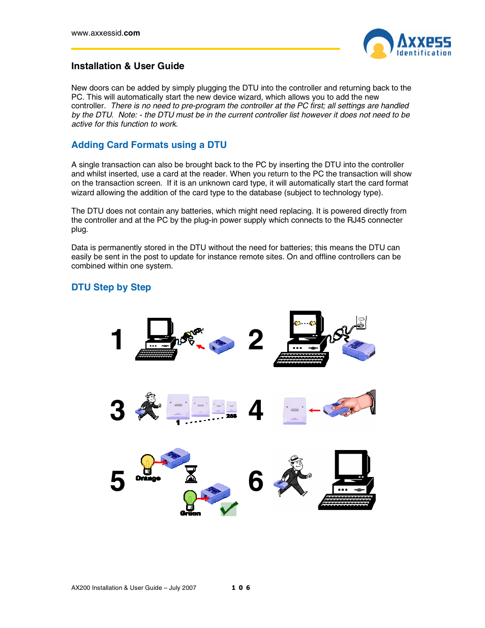 Casio AX200 User Manual | Page 106 / 118