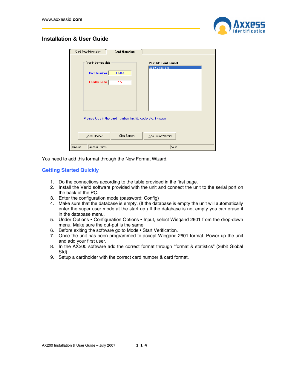 Casio AX200 User Manual | Page 114 / 118