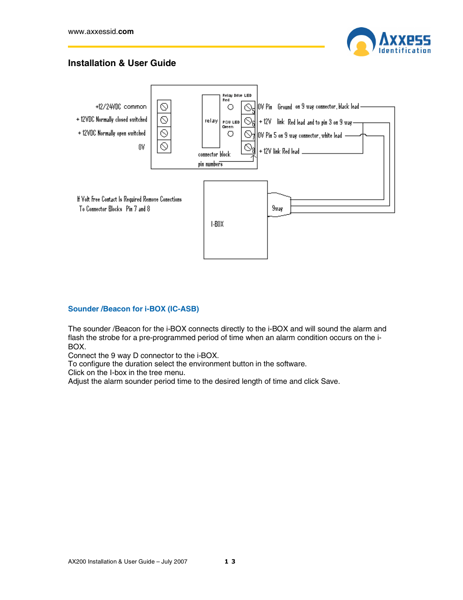 Casio AX200 User Manual | Page 13 / 118