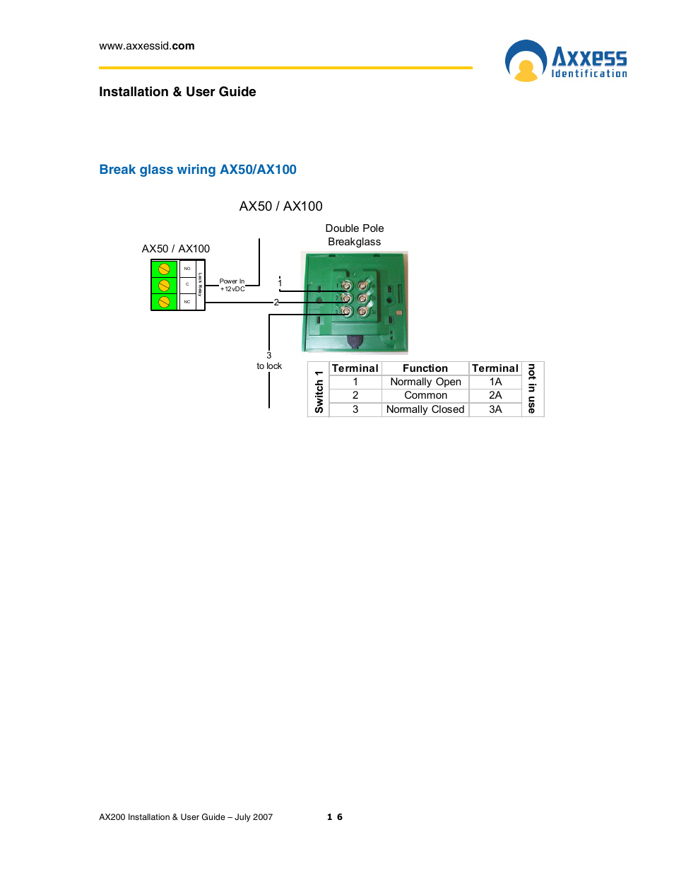 Installation & user guide | Casio AX200 User Manual | Page 16 / 118