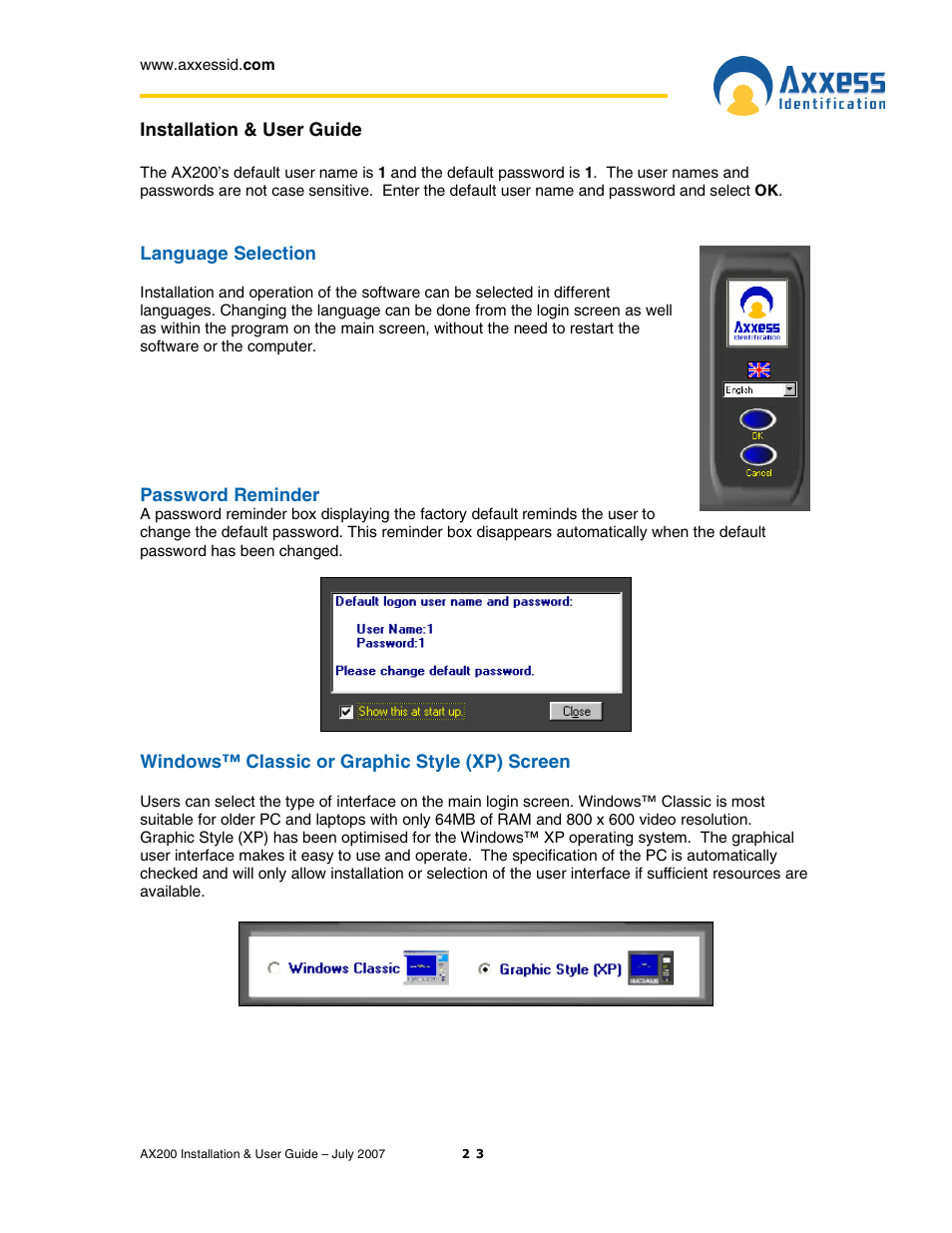 Casio AX200 User Manual | Page 23 / 118