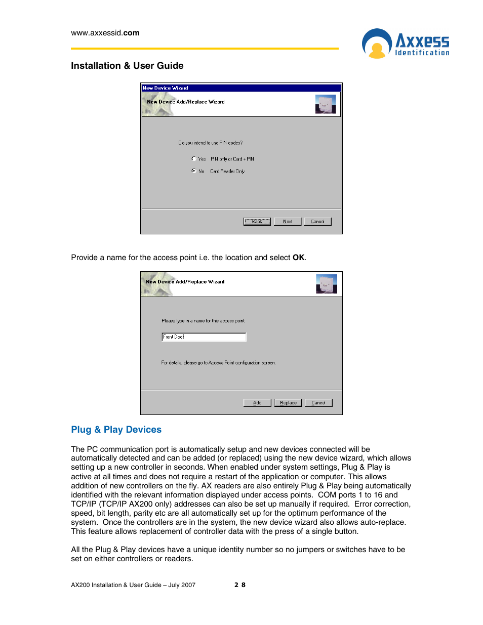 Casio AX200 User Manual | Page 28 / 118