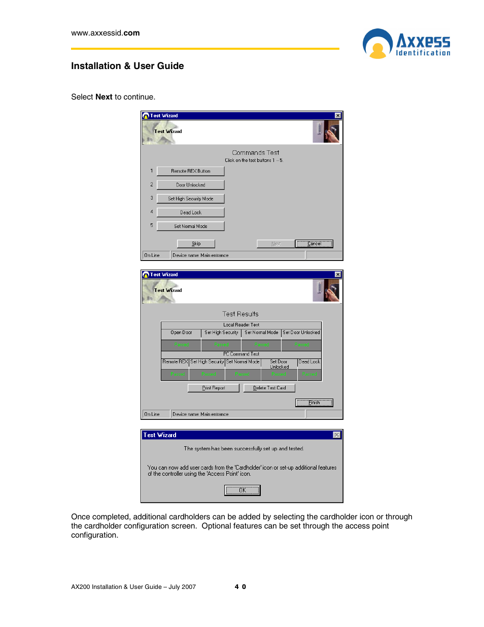 Casio AX200 User Manual | Page 40 / 118