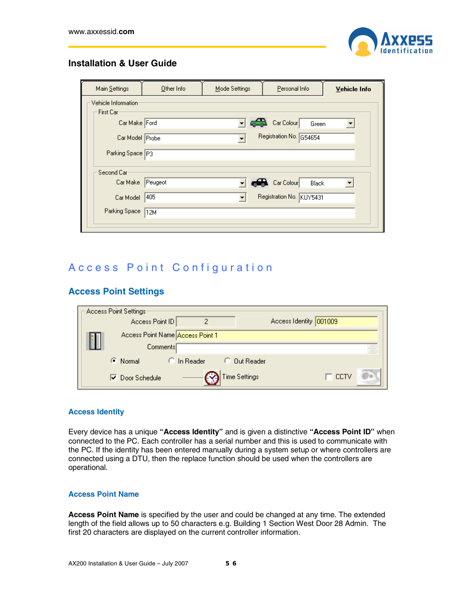 Casio AX200 User Manual | Page 56 / 118