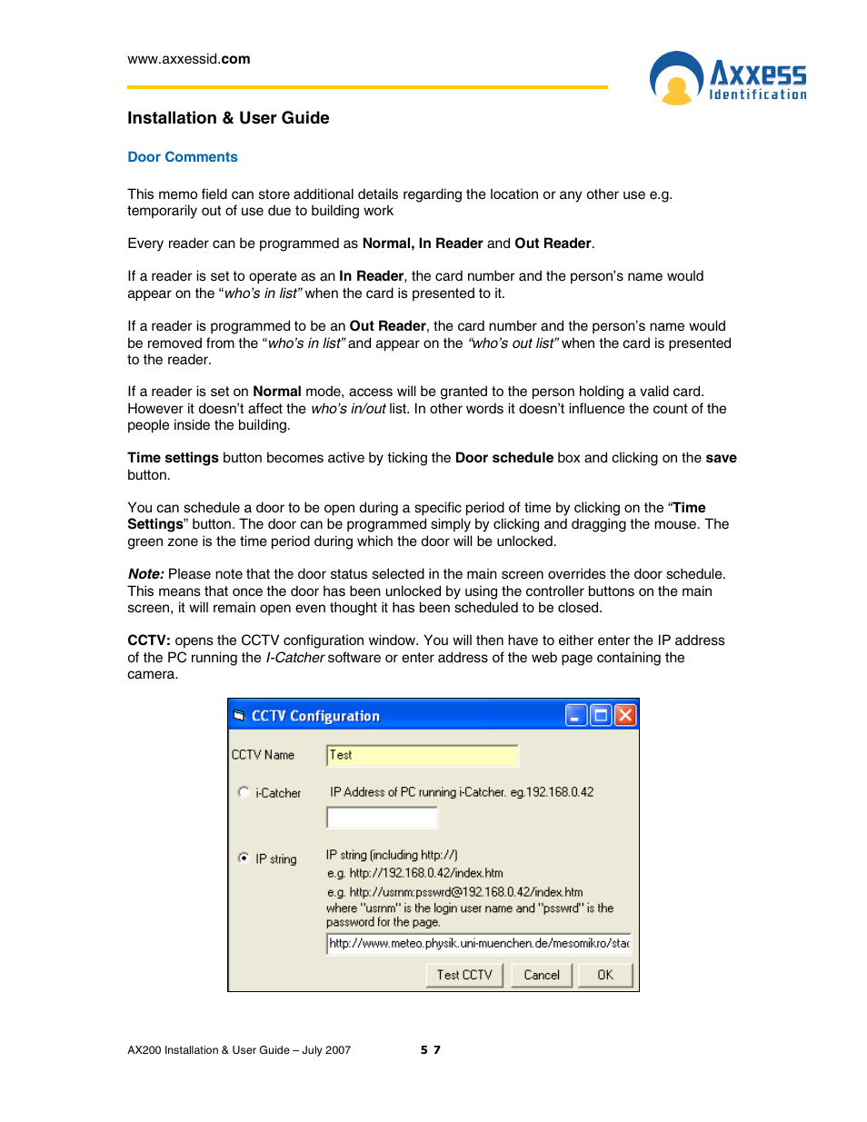 Casio AX200 User Manual | Page 57 / 118