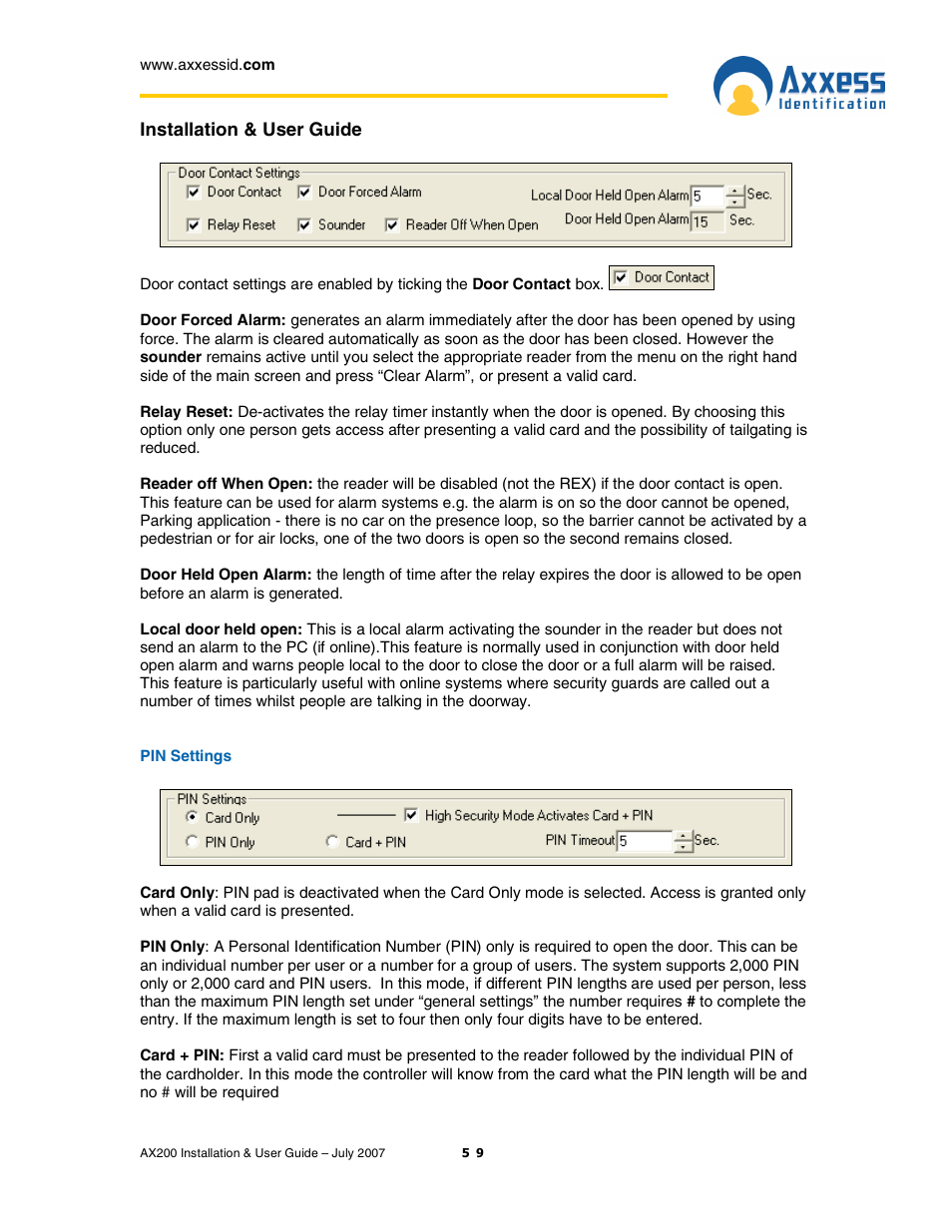 Casio AX200 User Manual | Page 59 / 118