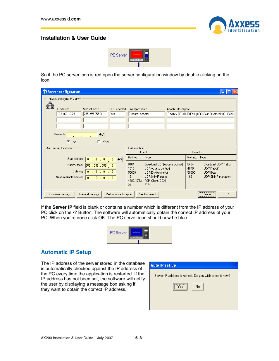 Casio AX200 User Manual | Page 63 / 118