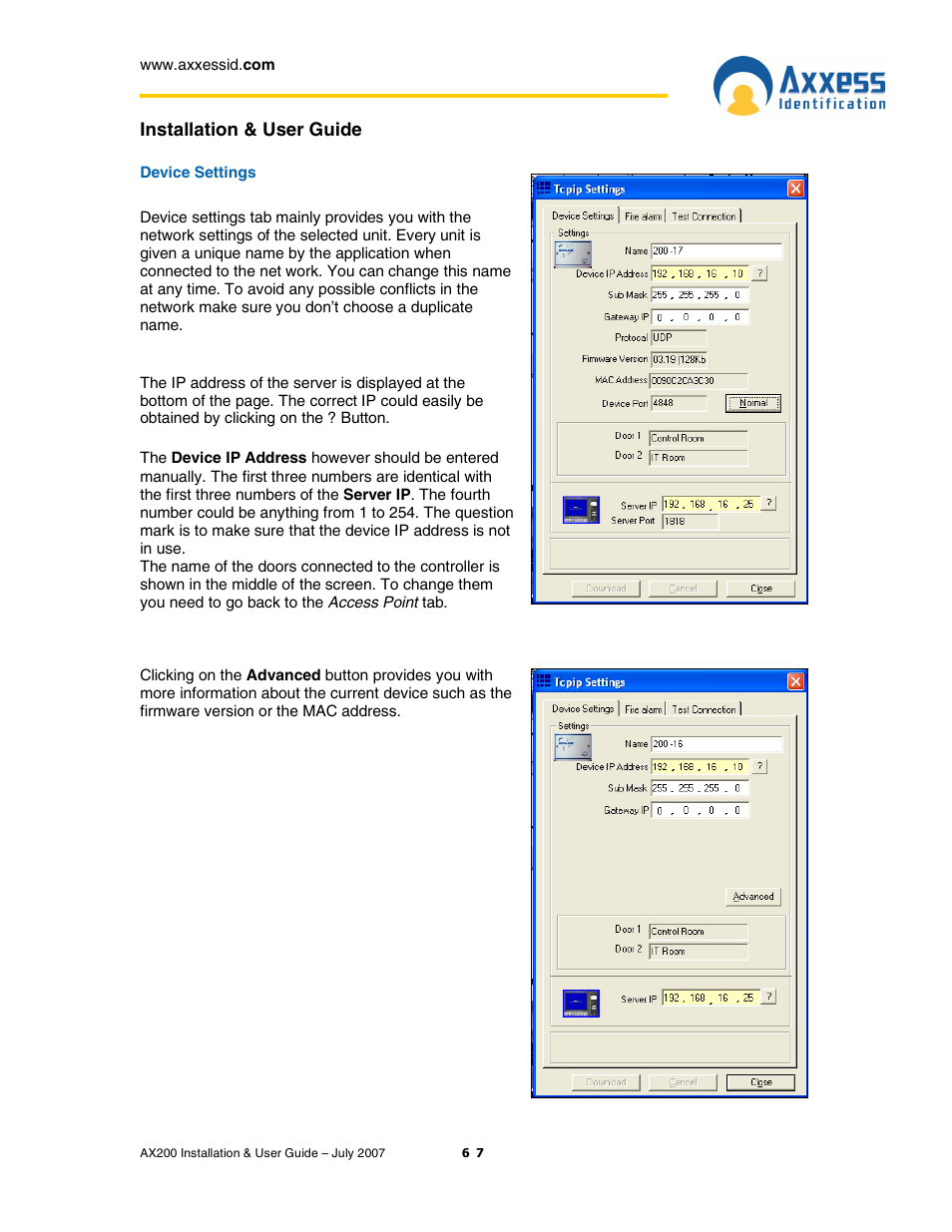 Casio AX200 User Manual | Page 67 / 118