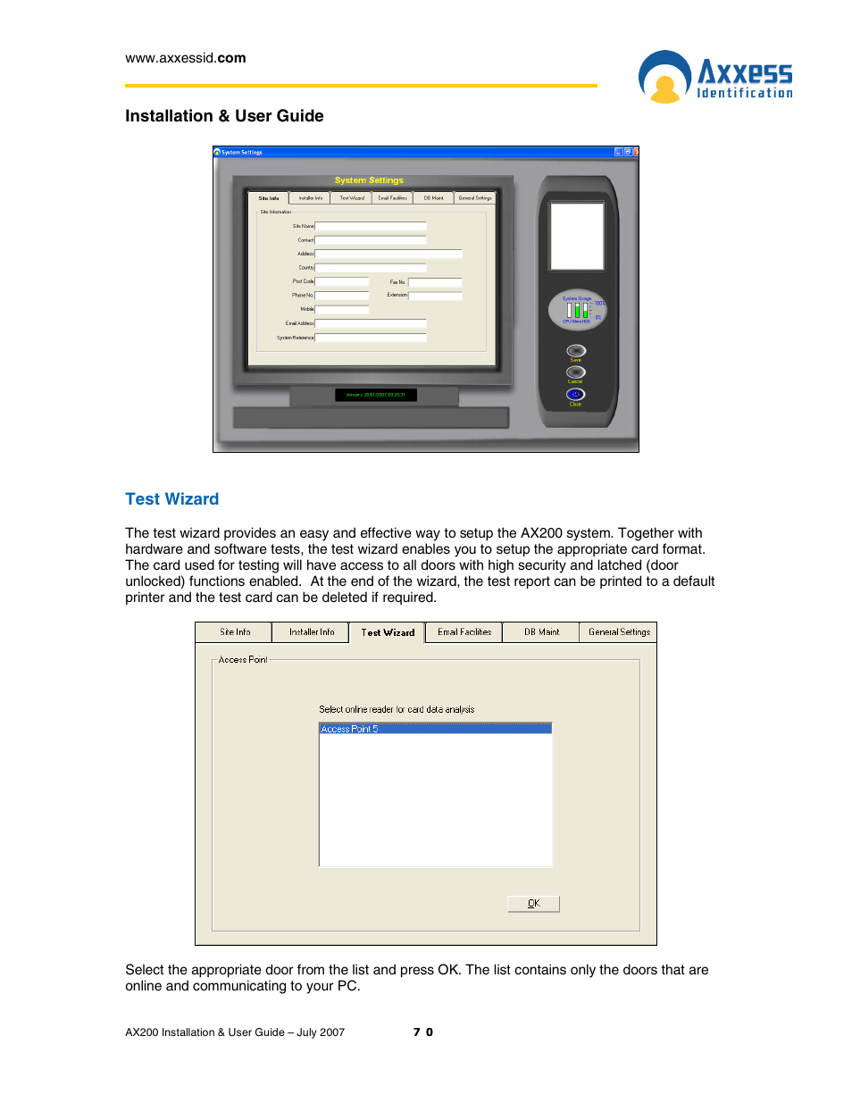 Casio AX200 User Manual | Page 70 / 118