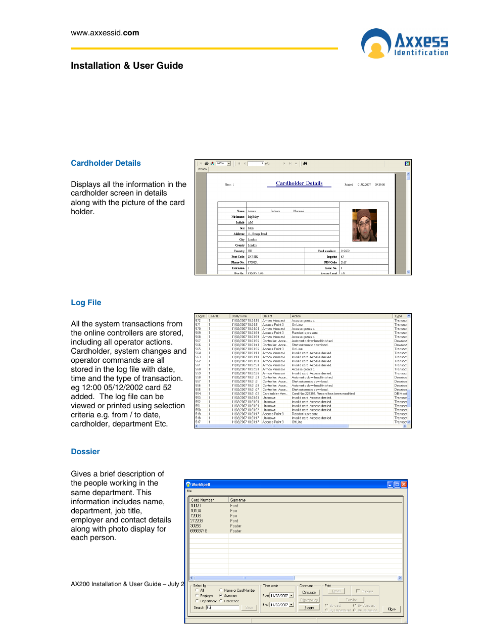 Casio AX200 User Manual | Page 85 / 118