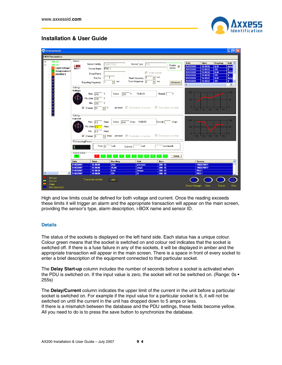 Casio AX200 User Manual | Page 94 / 118