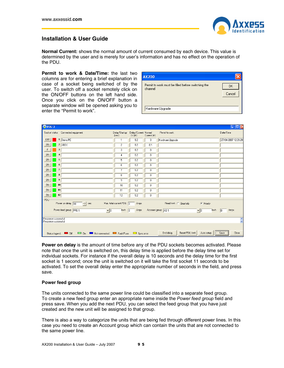 Casio AX200 User Manual | Page 95 / 118