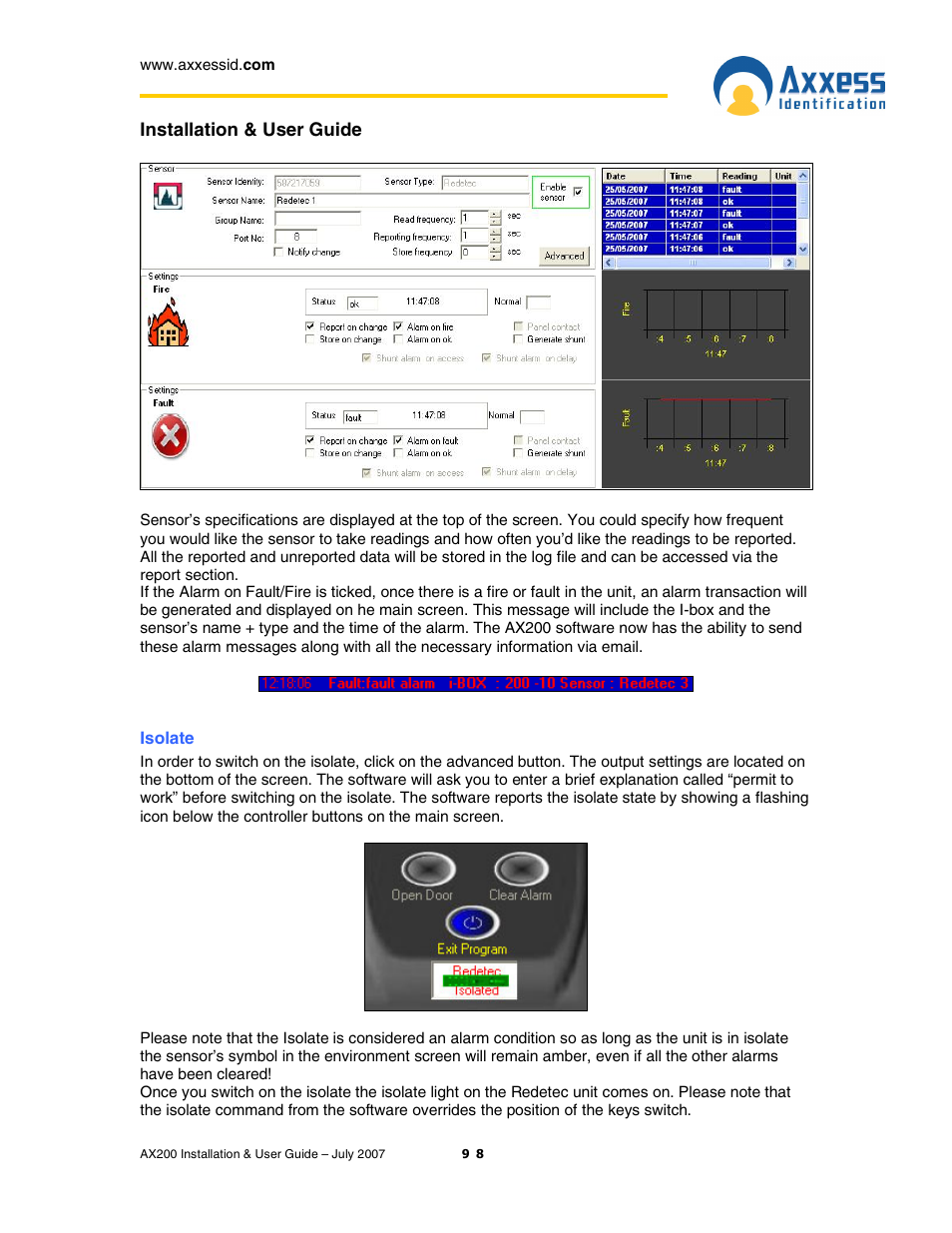 Casio AX200 User Manual | Page 98 / 118