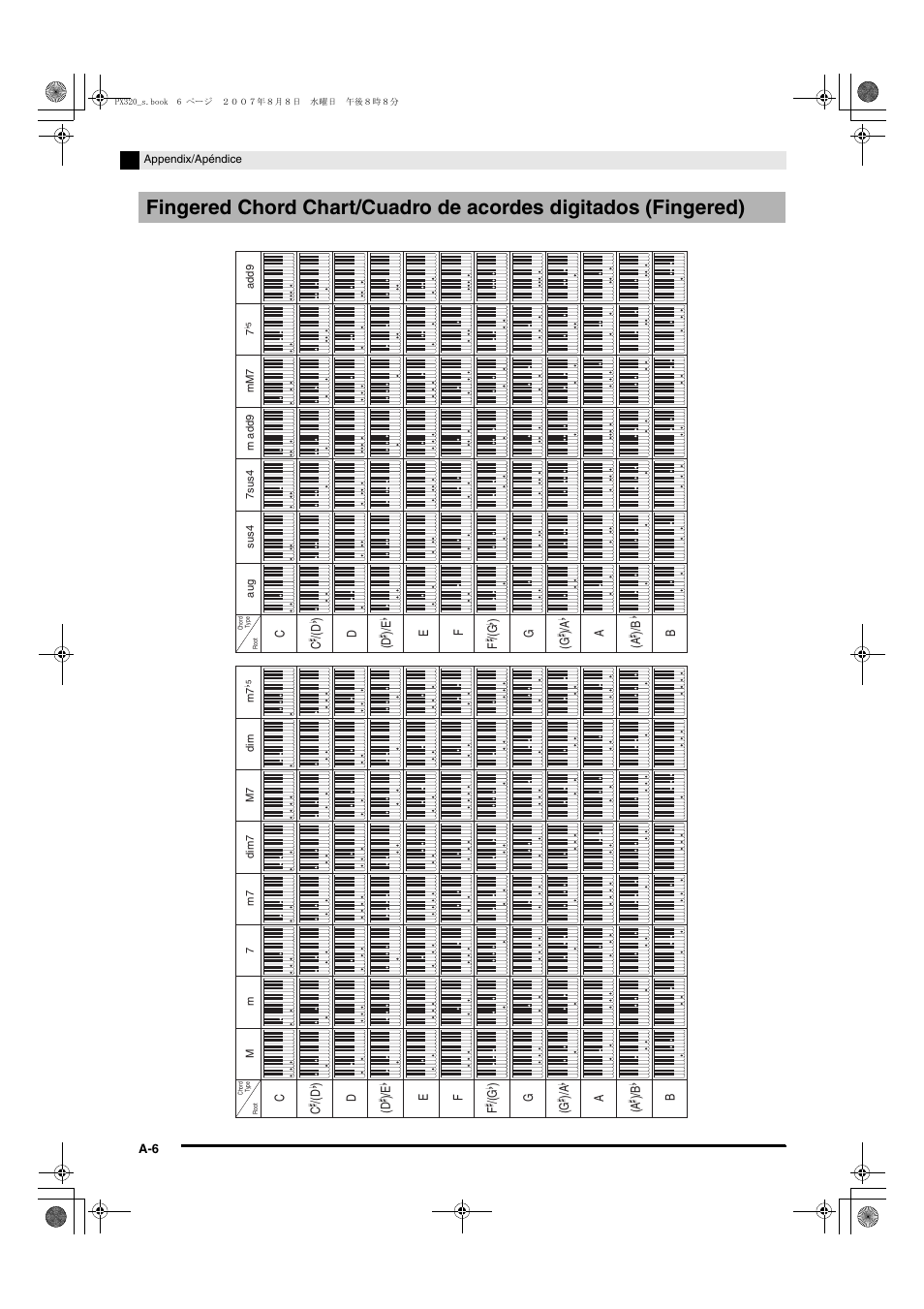 Casio keyboard PX-320 User Manual | Page 60 / 62