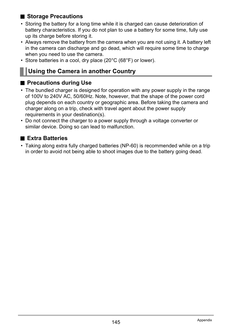 Using the camera in another country | Casio EXILIM K1100PCM1DMX User Manual | Page 145 / 167