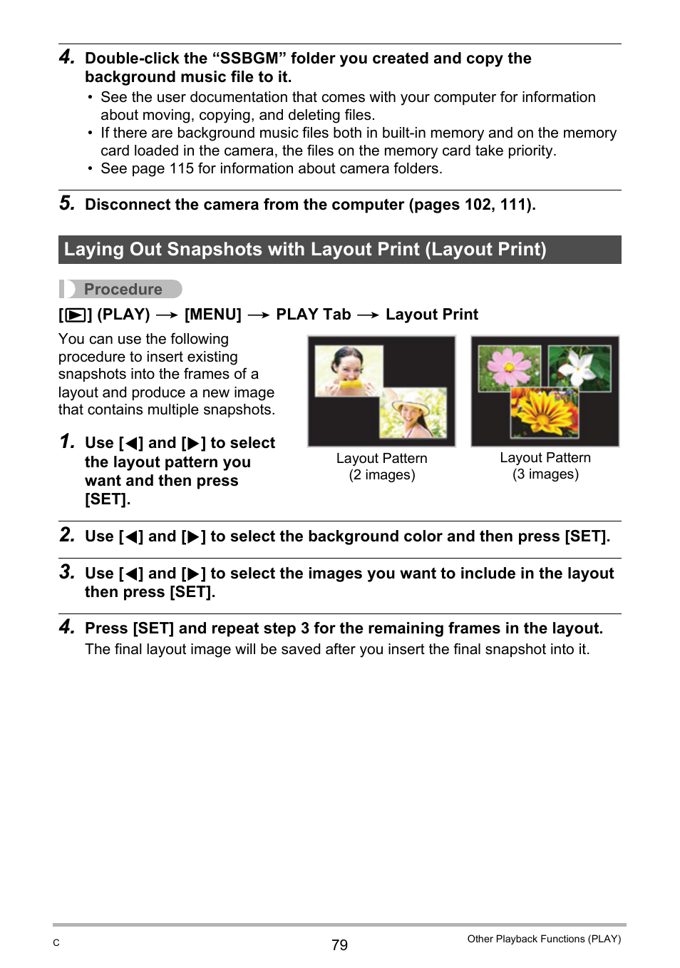 Casio EXILIM K1100PCM1DMX User Manual | Page 79 / 167