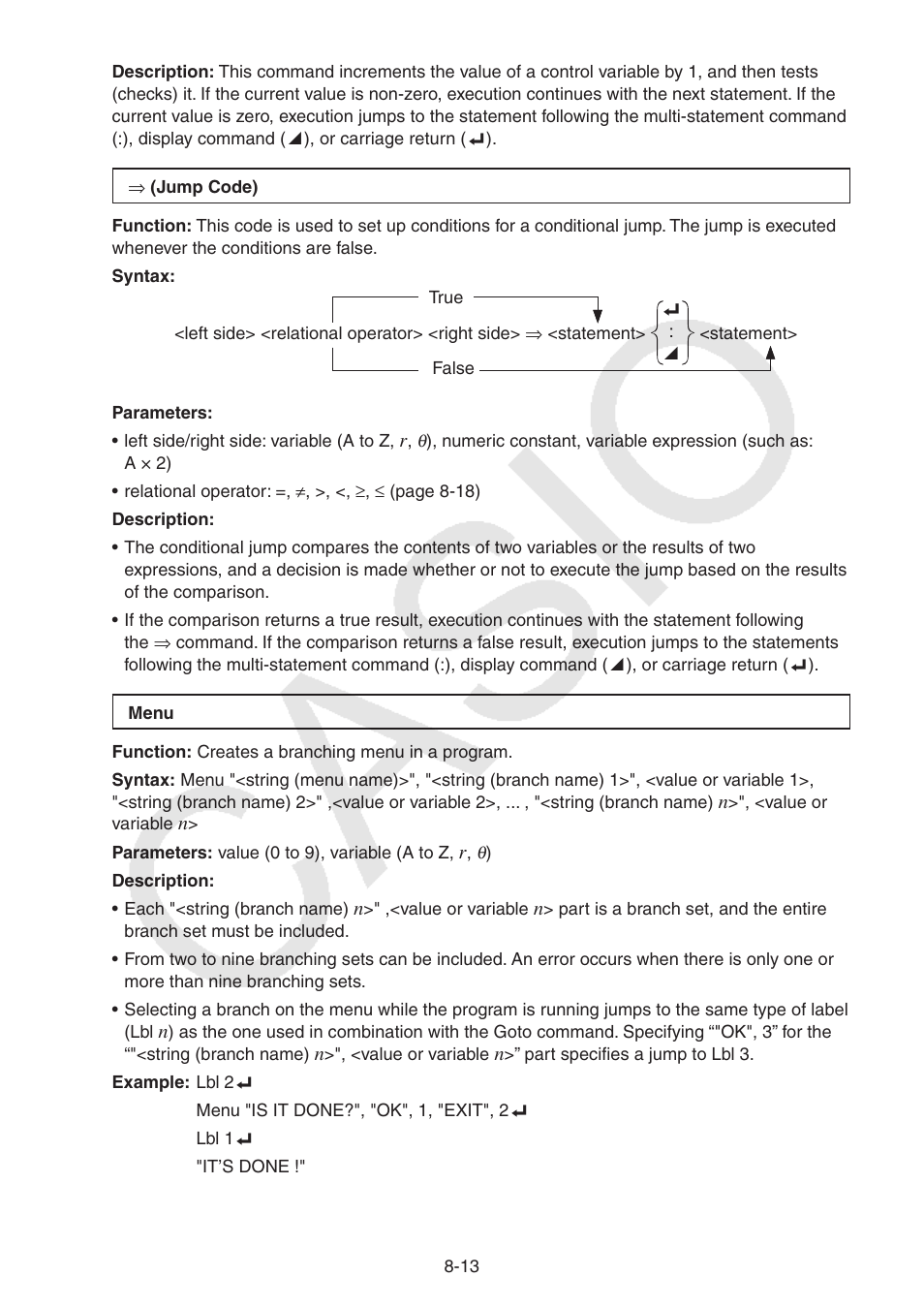 Casio FX-9750GII User Manual | Page 224 / 402