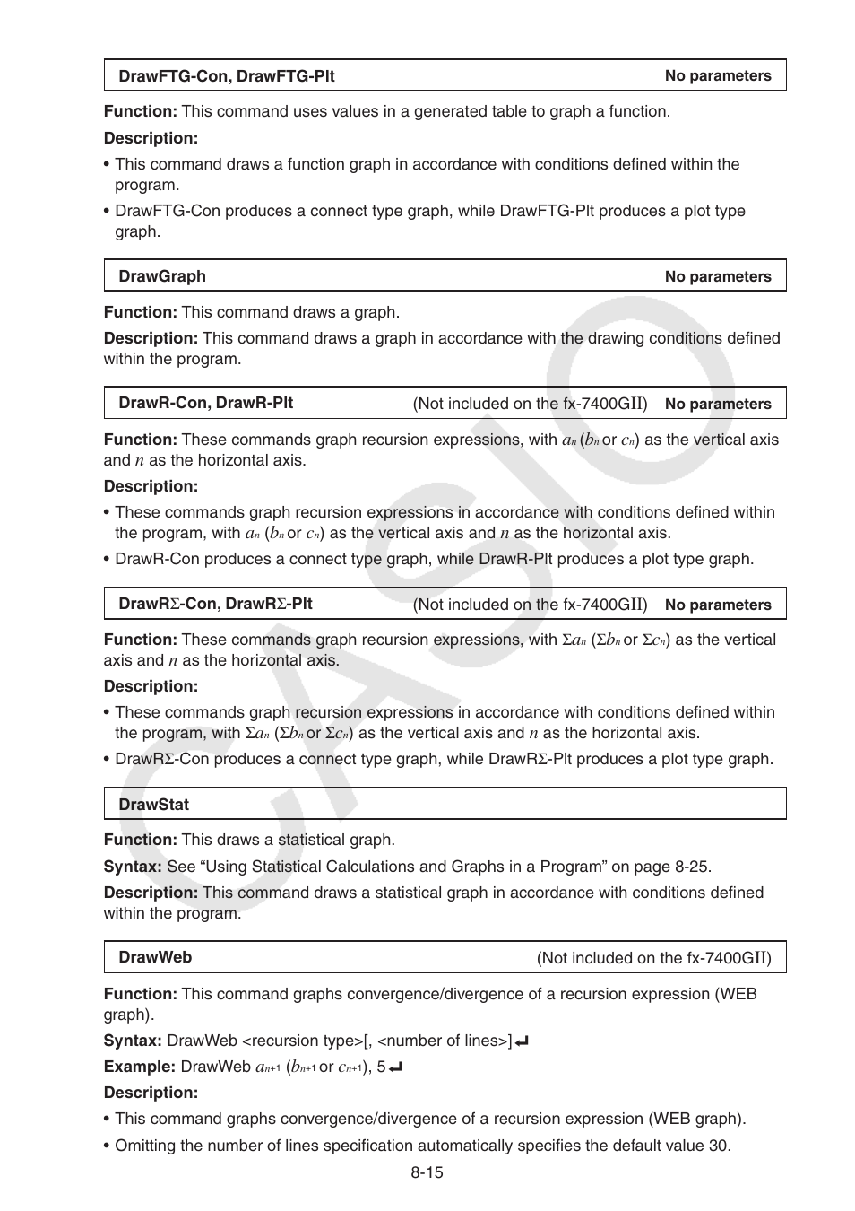 Casio FX-9750GII User Manual | Page 226 / 402