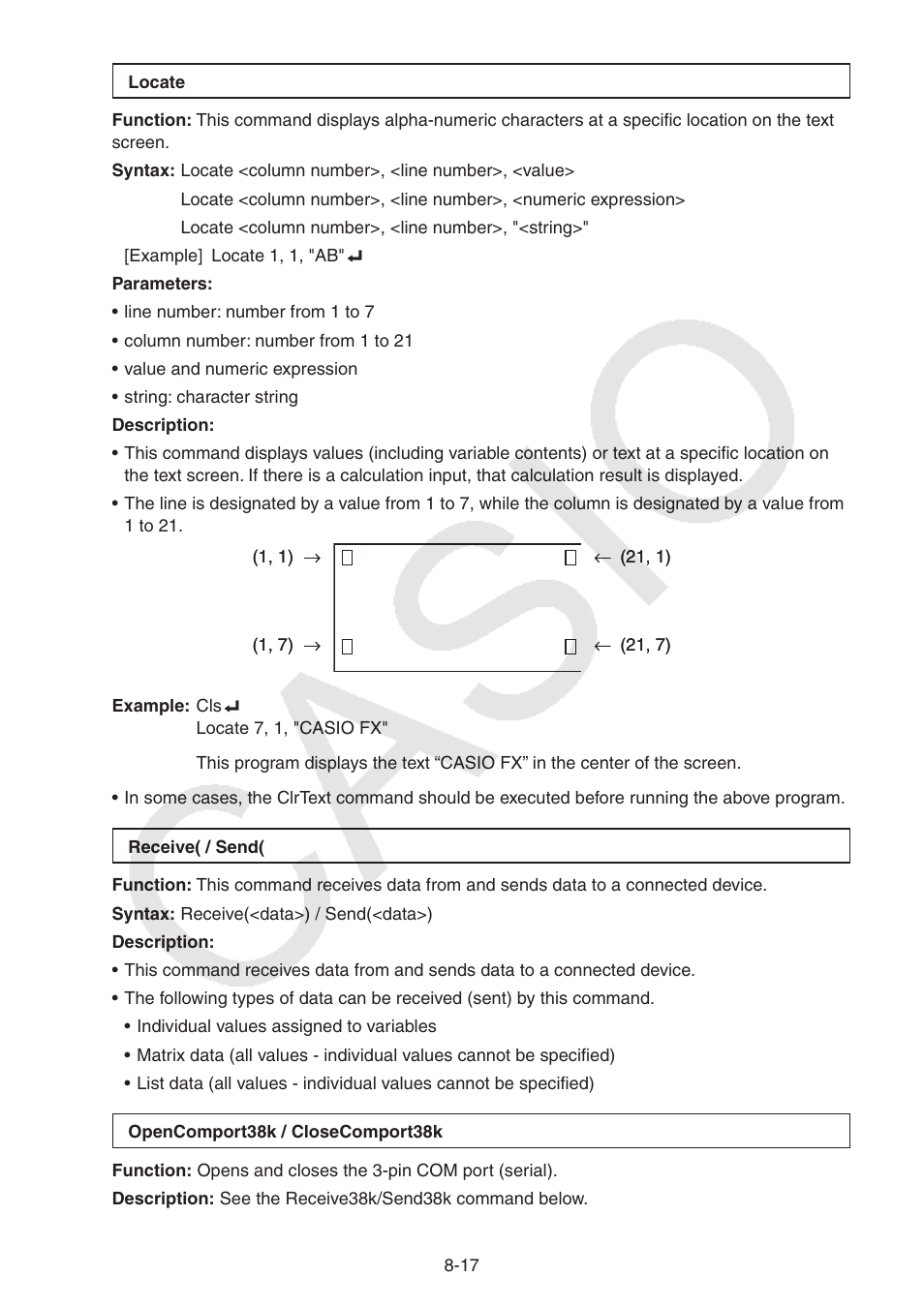 Casio FX-9750GII User Manual | Page 228 / 402