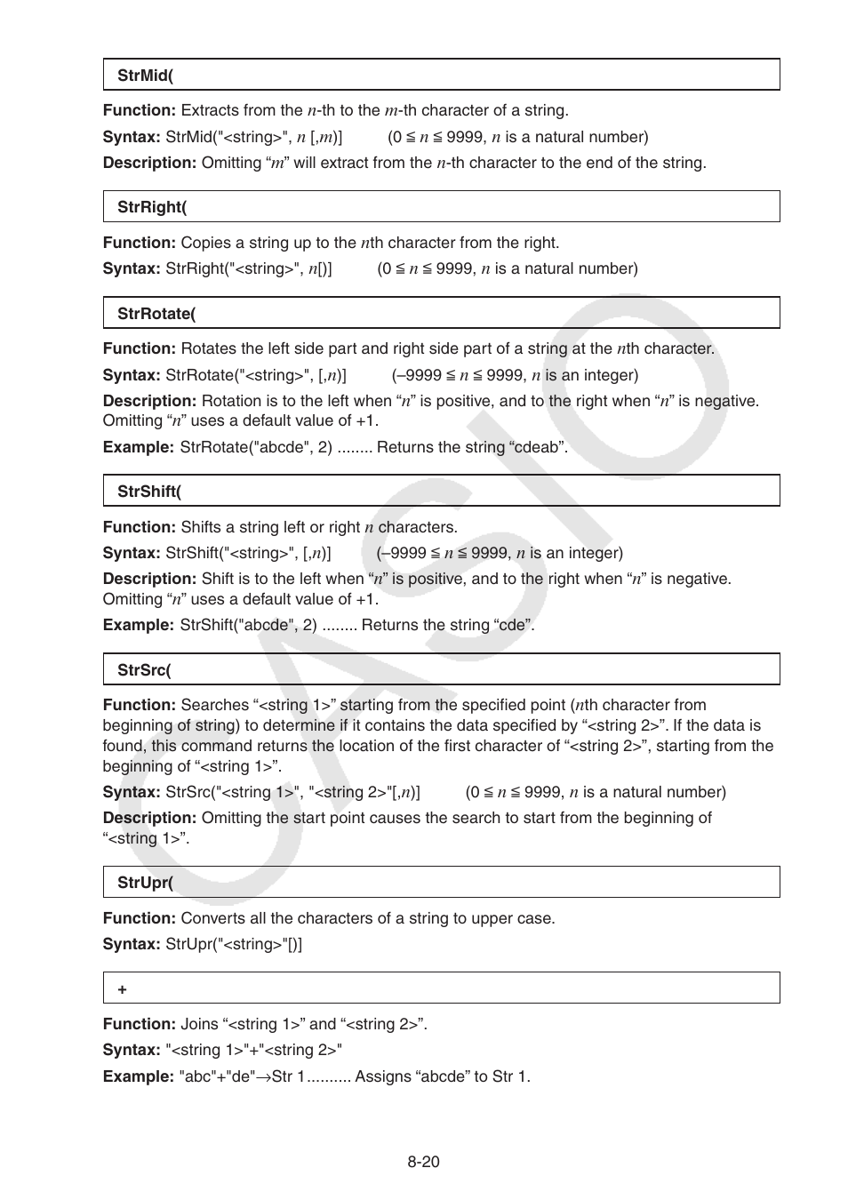Casio FX-9750GII User Manual | Page 231 / 402