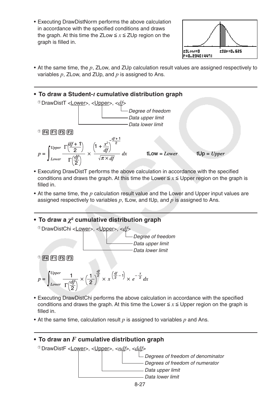 Casio FX-9750GII User Manual | Page 238 / 402