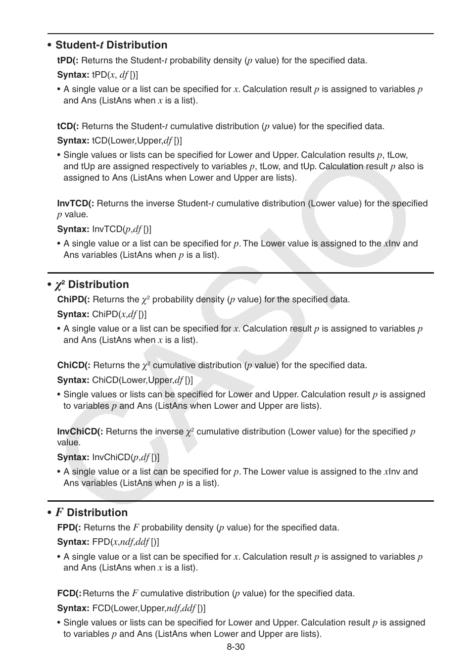 Casio FX-9750GII User Manual | Page 241 / 402