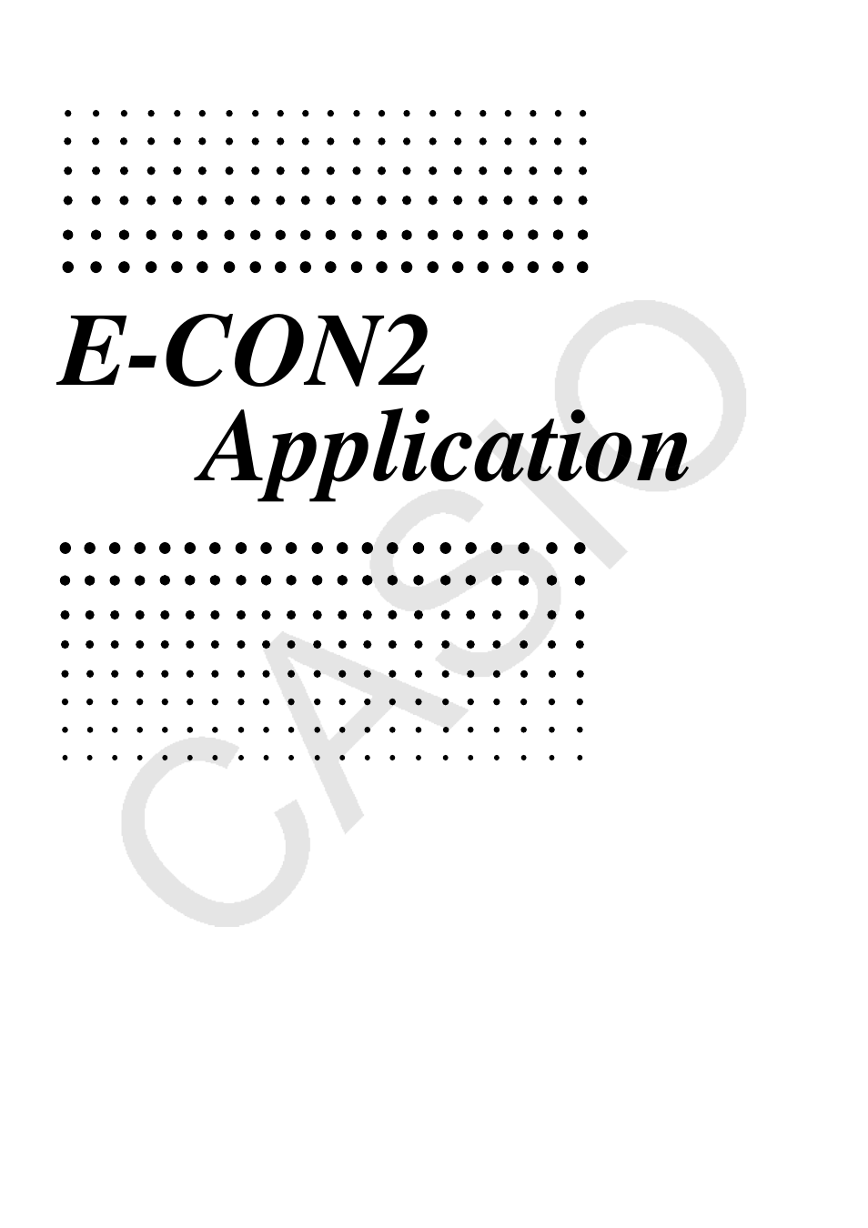 E-con2 application | Casio FX-9750GII User Manual | Page 327 / 402